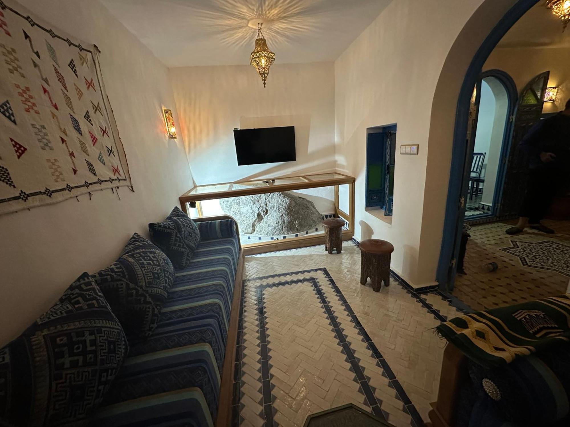 Dar Al Mansoura Riad شفشاون المظهر الخارجي الصورة